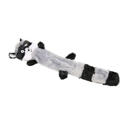 Dog Squeaky Raccoon Toys Bite Resistant Safe Plush Dog Teething Toys for Pet Supplies