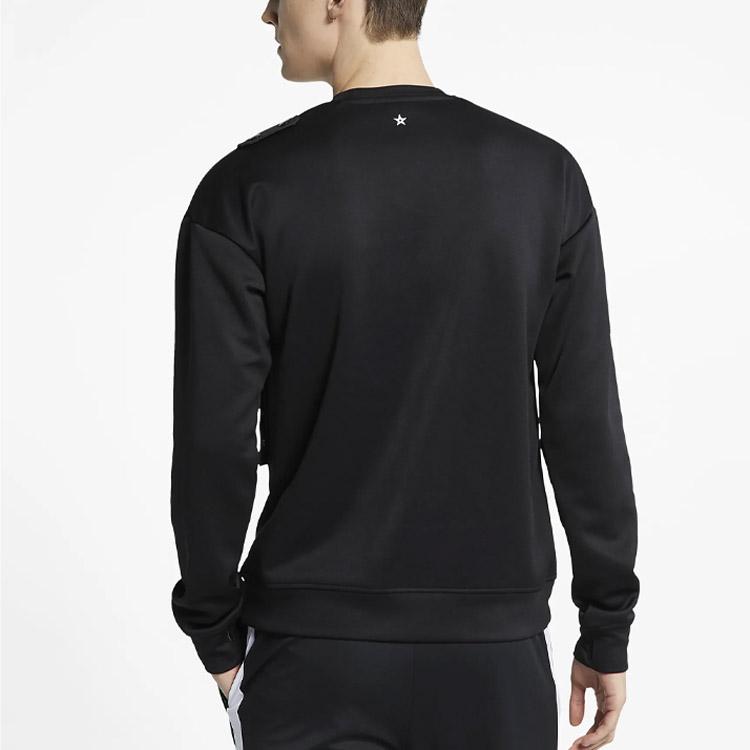 Nike FC Shell Men's Long-Sleeve T-Shirt Black White AQ0671-010