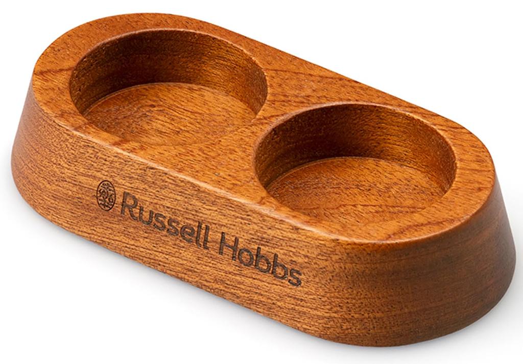 Russell Hobbs Electric Salt & Pepper Mill, Rechargeable, for Rock Salt, Pepper, and Spices, Adjustable Coarseness, Mini, Set of 2, Black, 7942JP-BK