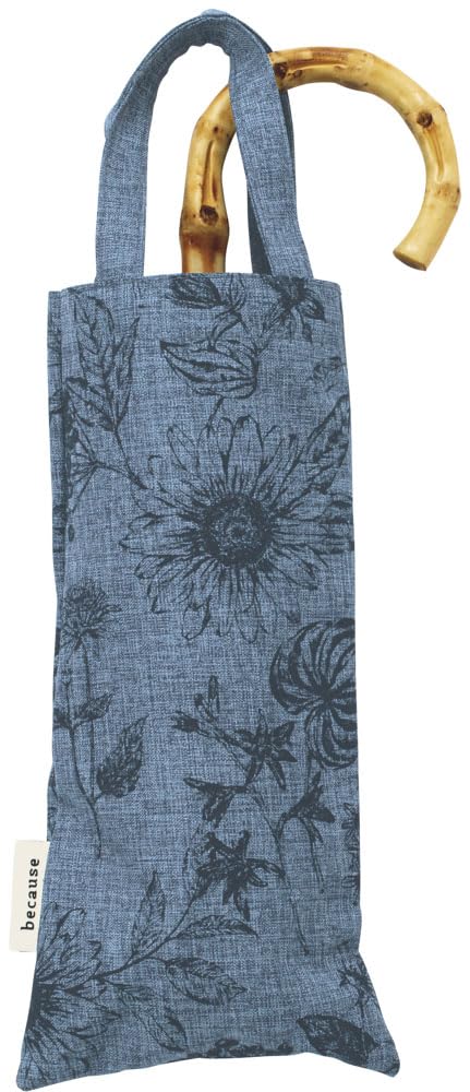 Because Folding Umbrella Botanical Print Tote Bag Mini NV B-094217