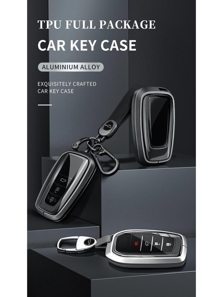 Toyota Key Case: Fits Highlander, Camry, Crown, Corolla, Prado, Reiz