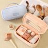 Multifunctional Make Up Bags Organizer Cosmetics Toiletry Brushes Storage Case for Women Girls Makeup Case with Handle Divider