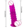 Lila Silikon Dildo Weibliche Farbe Solide Geformter Dildo Alternative Sexuelle Produkte Erwachsener Masturbator