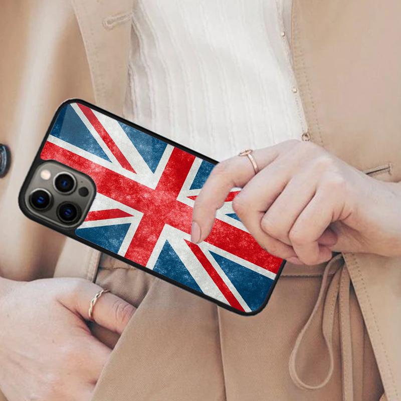 United Kingdom flag UK Magnetic Phone Case For APPLE iPhone 17 Air 16 14 13 12 Pro Max 15 Plus Wireless Charge MagSafe Cover