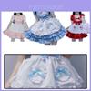 Encantador Traje de Maid Kawaii para Cosplay de Mulheres Com Delicadas Bordas de Renda e Design Fofo