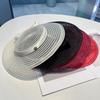 Elegant Wide Brim Fascinator Sun Protection Mesh Fascinator Fashion Kentucky Hat  Women’s