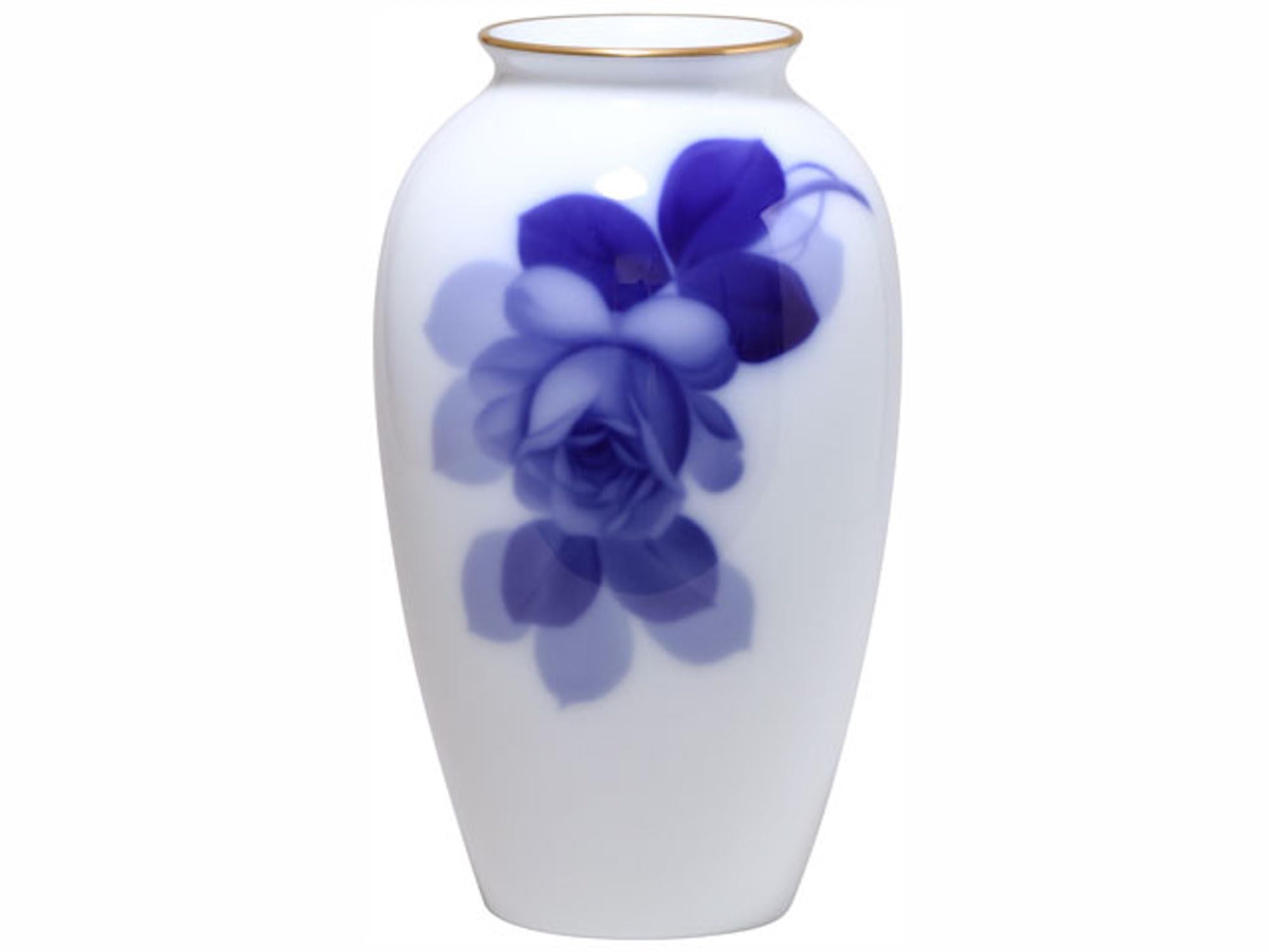 

Okura Toen Blue Rose 23cm vase (8211) 2A/8211