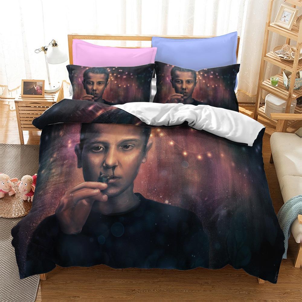 Kit de literie Série Stranger Things Taille Ensemble trois pièces