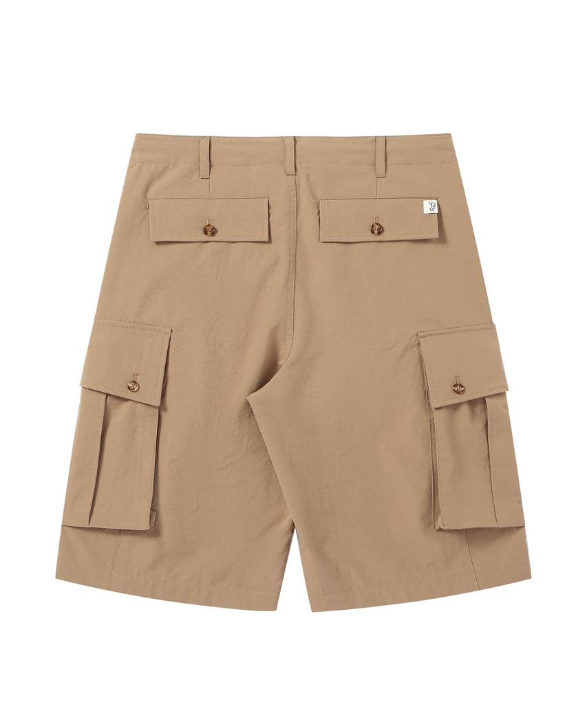SOLEW Ripstop Bermuda Cargo Pants_Khaki