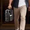 Strong Magnetic Fitness Water Bottle & Storage Crossbody Bag - Large Capacity for Gym Essentials