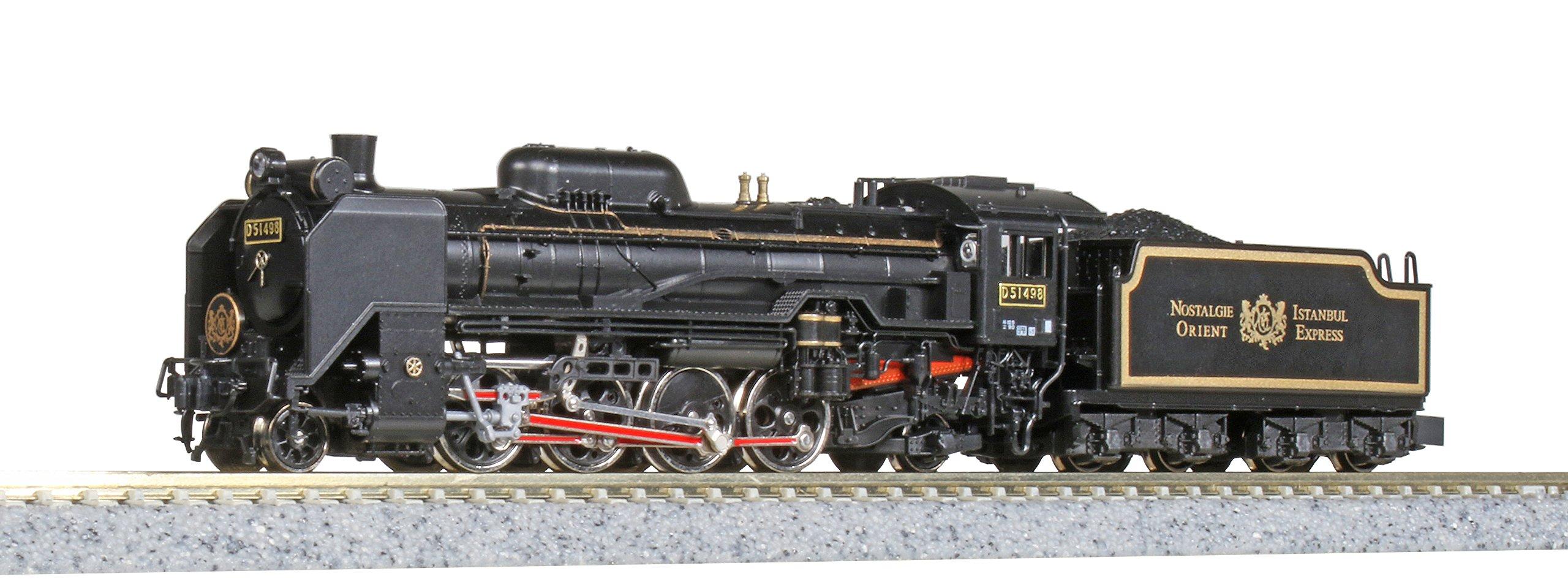 KATO N gauge D51 498 Orient Express 1988 Model Railway Steam Locomotive 2016-2