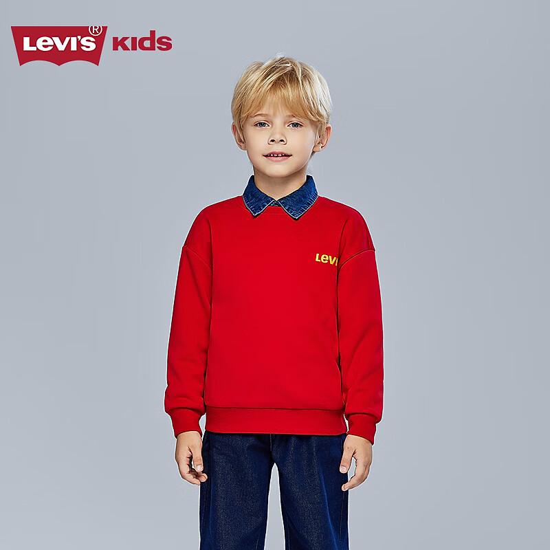 Levi s Kids Printed Fleece Sweatshirt M