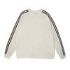 Women's American Style Color Block Crewneck, Plus Size Loose Fit Sweatshirt for Autumn