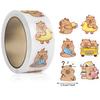 500PCS Cartoon Capybara Stickers Anime Decal Skateboard Laptop Motorcycle Guitar Cute Kawaii Cartoon Movie Sticker Kids Toy