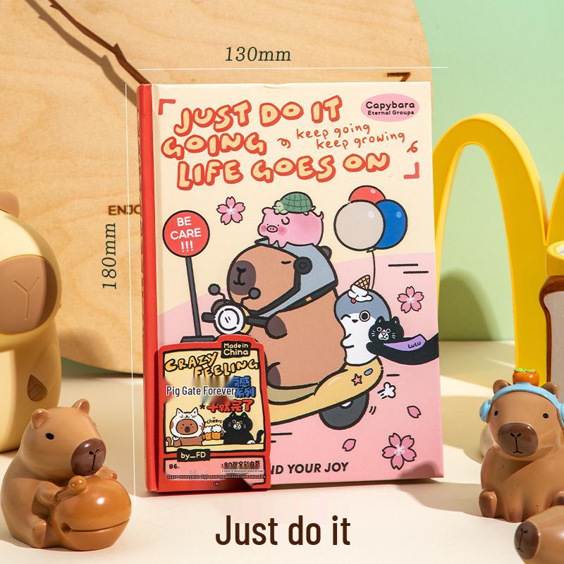 Cute Cartoon Zoo Notebook: Ideal Diary and Gift for Elementary Students