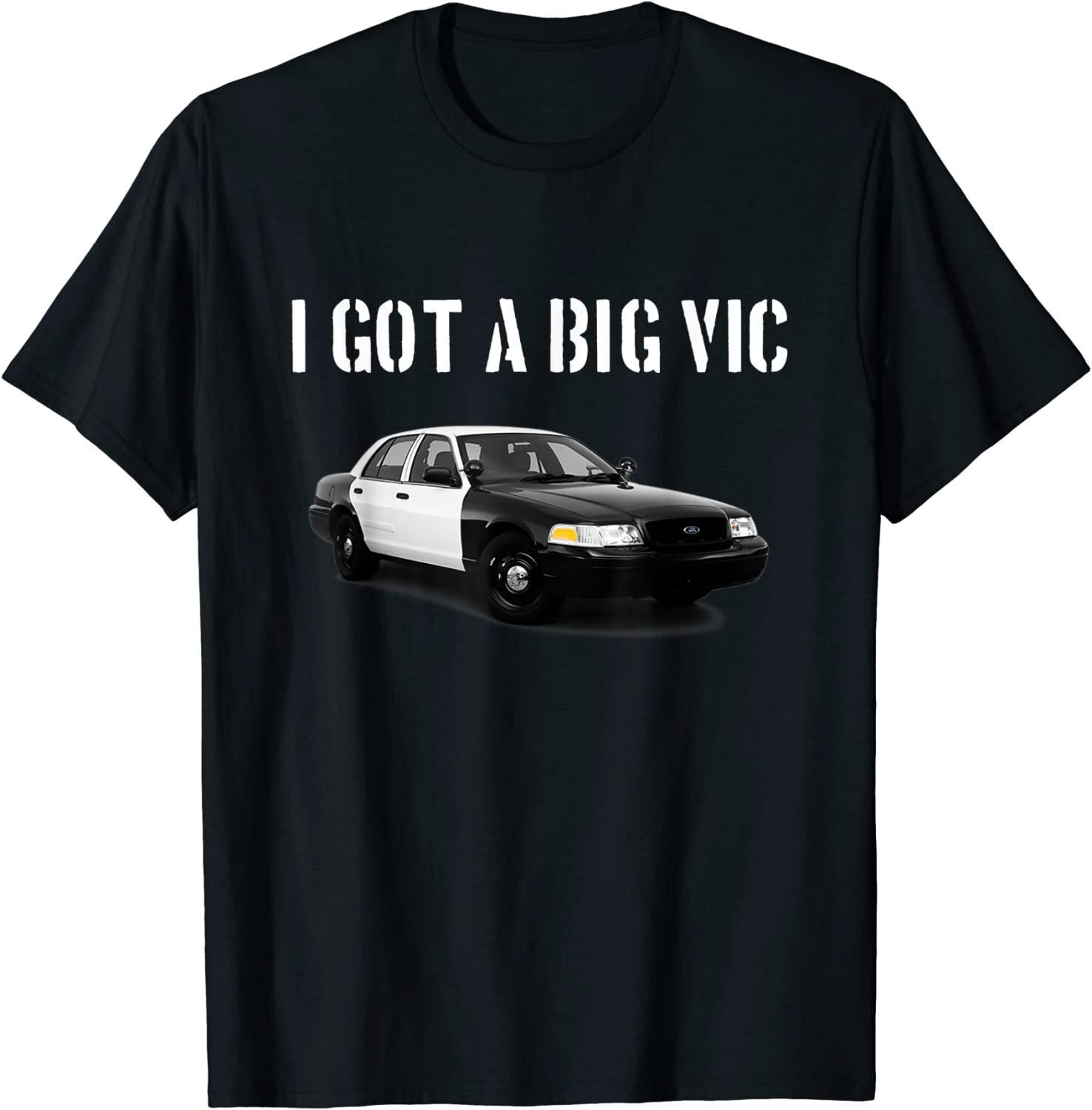 NEW LIMITED Crown Vic Funny P71 Funny Car Enthusiast Gift Tee T-Shirt XXXL