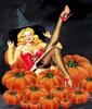 Ruopoty Oil Painting By Digital Pumpkin Painting On Canvas By Digital Girl Kit Home Decoration Halloween Gift