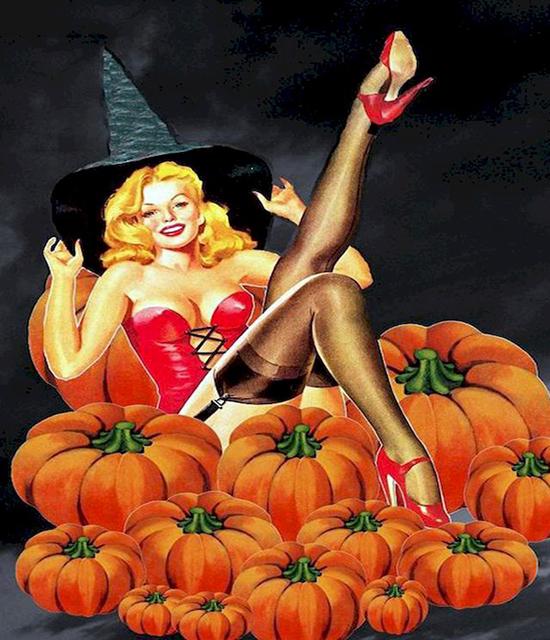 Ruopoty Oil Painting By Digital Pumpkin Painting On Canvas By Digital Girl Kit Home Decoration Halloween Gift