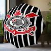 Football Club Emblem Umbrella Folding umbrella, automatic umbrella 8-Frame for Travel, camping Use Gift for Halloween Christmas
