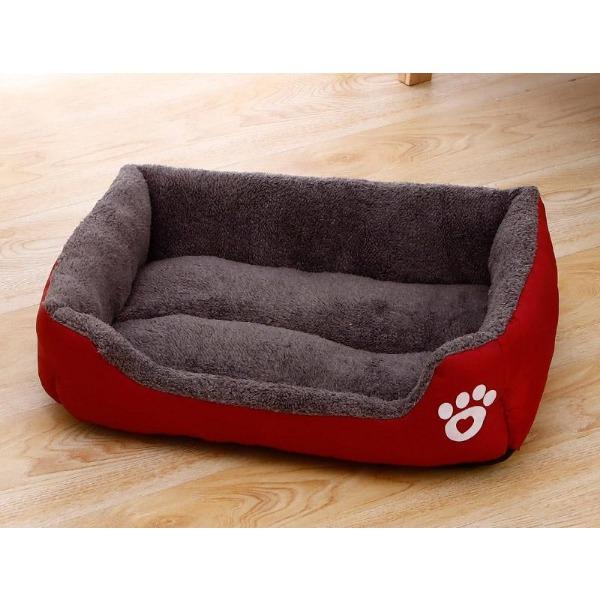 Pet Large Dog Bed Warm House Candy-colored Square Nest Pet Kennel For Small Medium Large Dogs Cat Puppy Plus Size Dog Baskets
