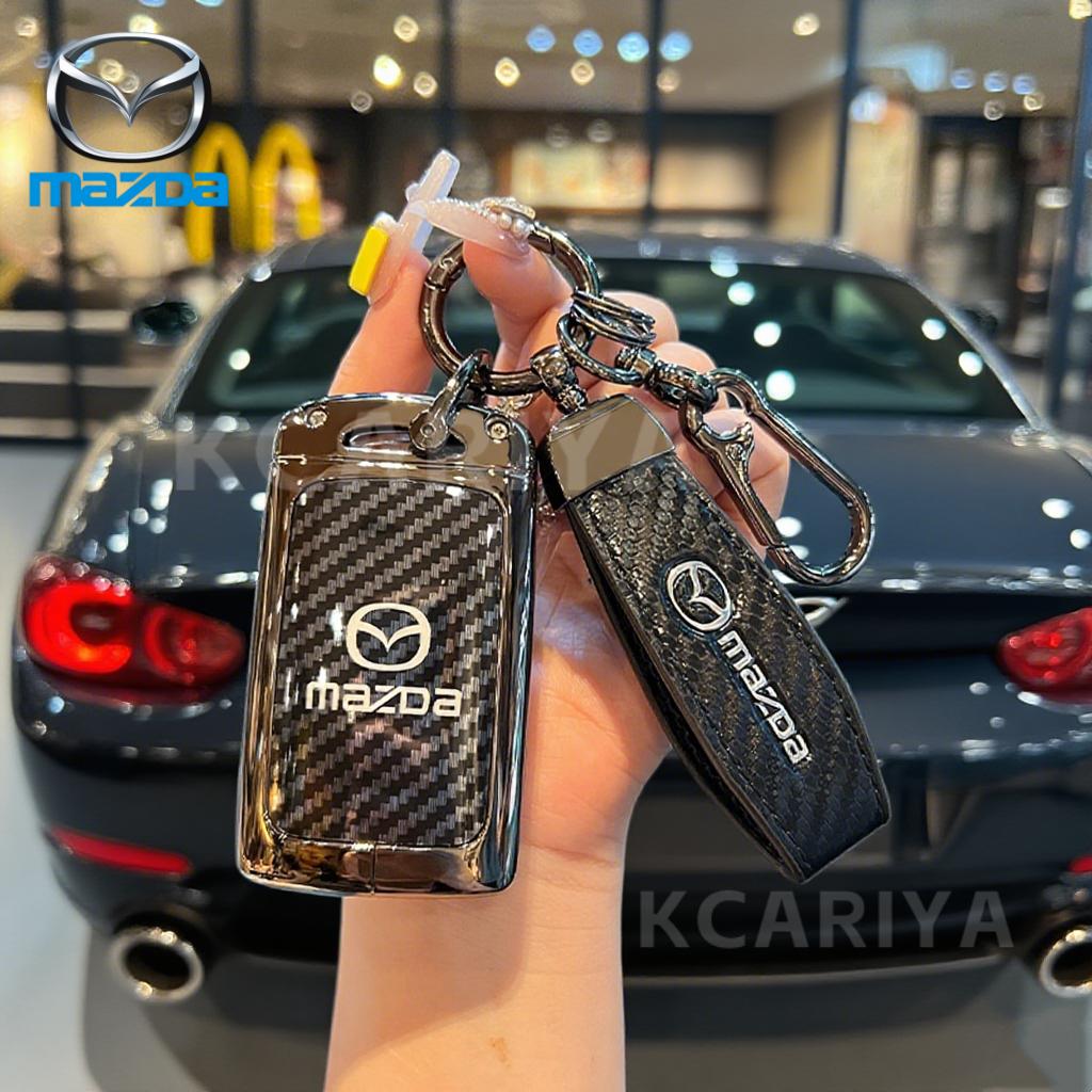 Coque de clé de voiture Étui Porte-Coquille Protection Porte-clés Pour Mazda 3 Alexa CX30 CX-4 CX5 CX-5 CX8 CX-8 CX-30 CX9 CX-9 Accessoires Porte-clés