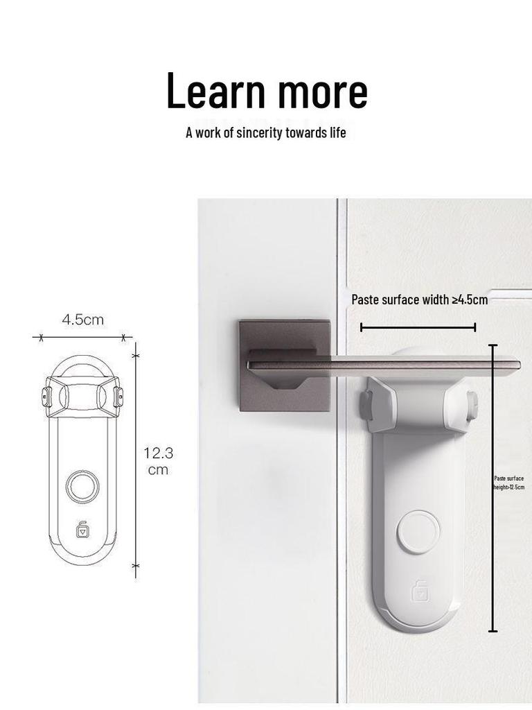 Zhao Zhiqian Anti-Theft Child-Proof Door Handle Lock
