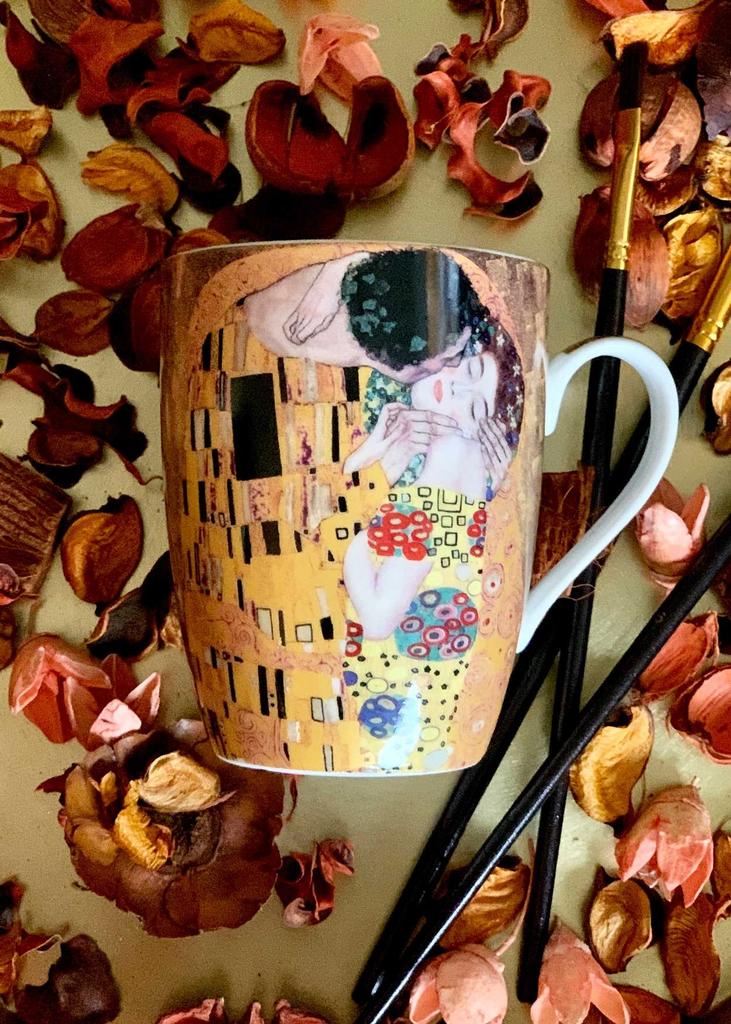 Porcelanowy Kubek Klimt The Kiss 350 Ml