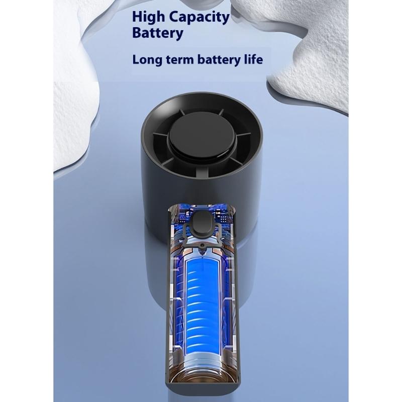 Handheld Mini Fan USB Rechargeable 100 Speed Quiet Desk Fan Portable Cooling Fan for Indoor Outdoor Use Birthday Gift