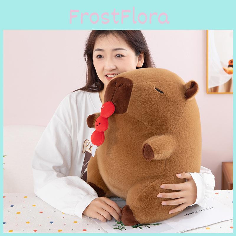Capybara Sugared Stretchable Gourd Plush Toy Cute Fabric Doll Animal Birthday