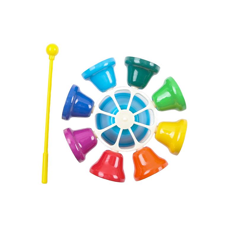 Octave-Shaped Colorful Orff Percussion Instrument and Bell for Music Education