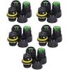 5Pcs Outdoor Electrical Cable Connector IP68 Waterproof 3 Core Wire Connectors 7?10mm