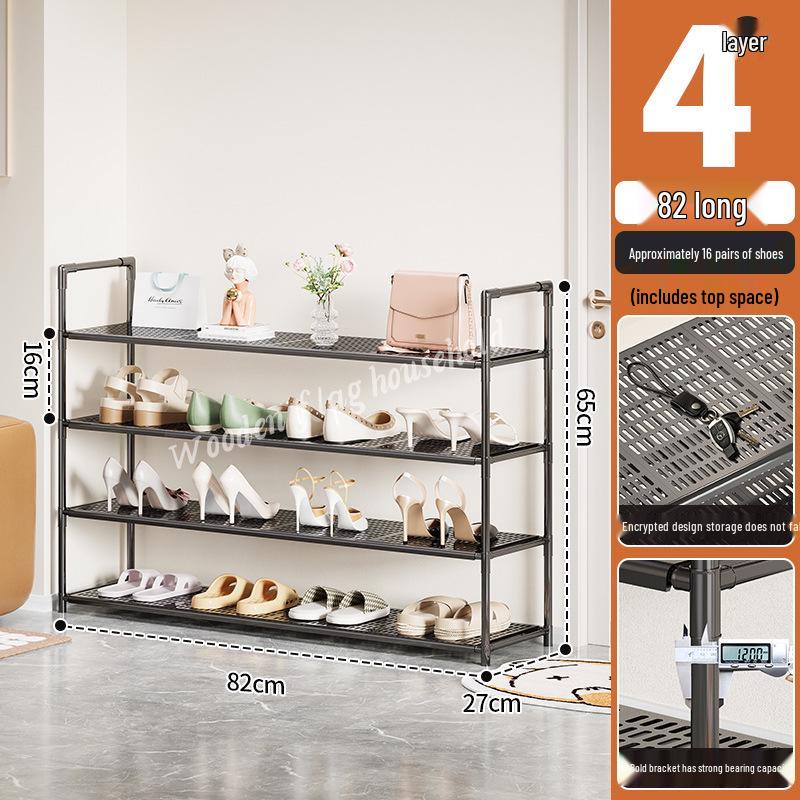 Multi-layer Space-saving Shoe Rack for Dorms and Homes
