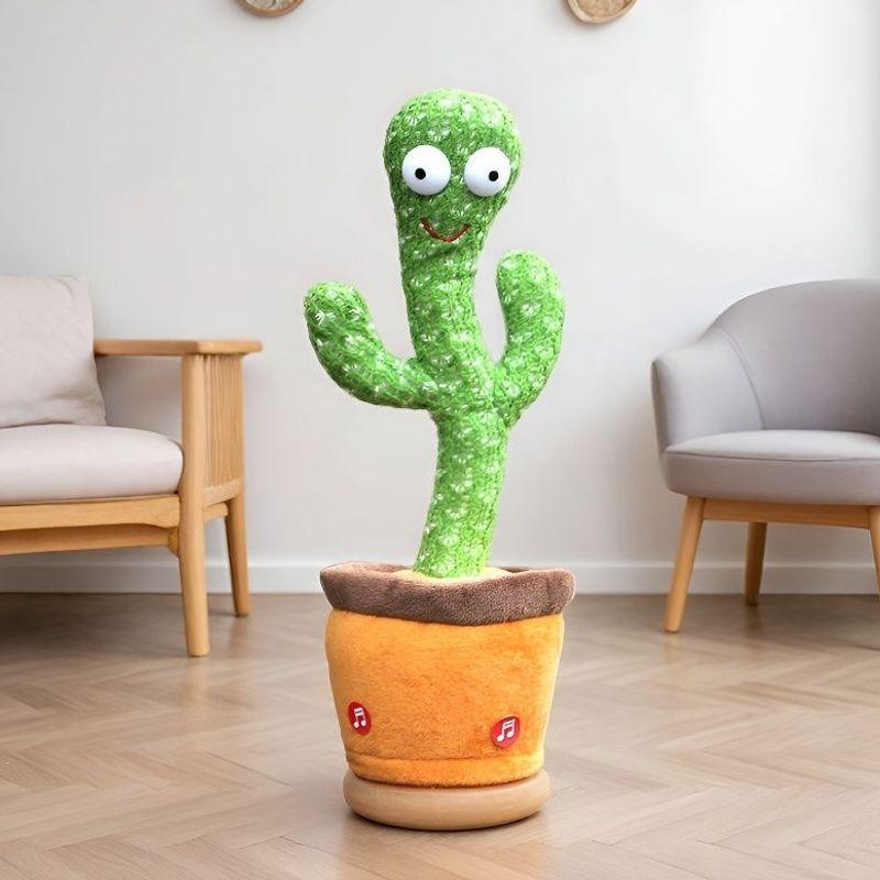 Smart Cactus Toy: Talking, Singing, and Dancing Educational Doll for Kids