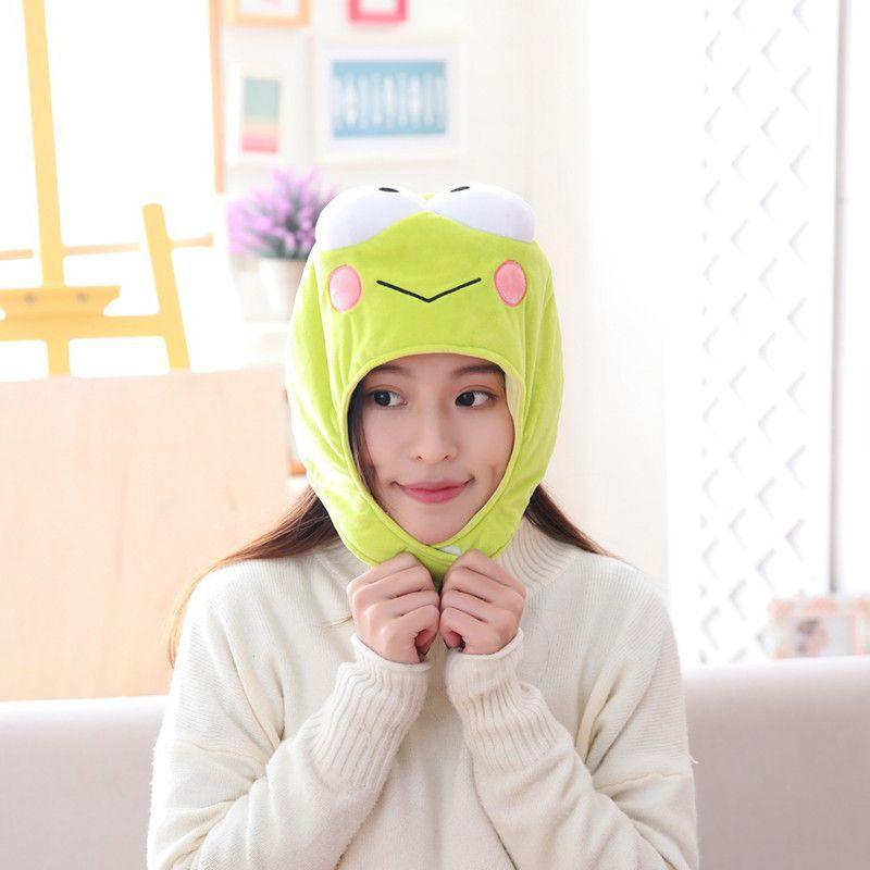 

Новая шапка-капюшон с большими глазами лягушки, ветрозащита, фотореквизит, реквизит для фотостудии 29x23CM0.15kg