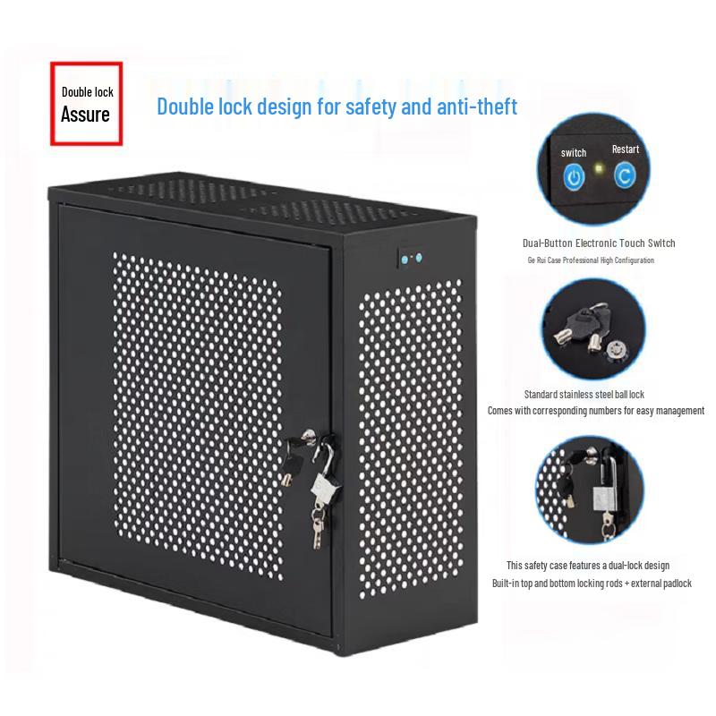Anti-Theft PC Security Chassis with USB Lockout
