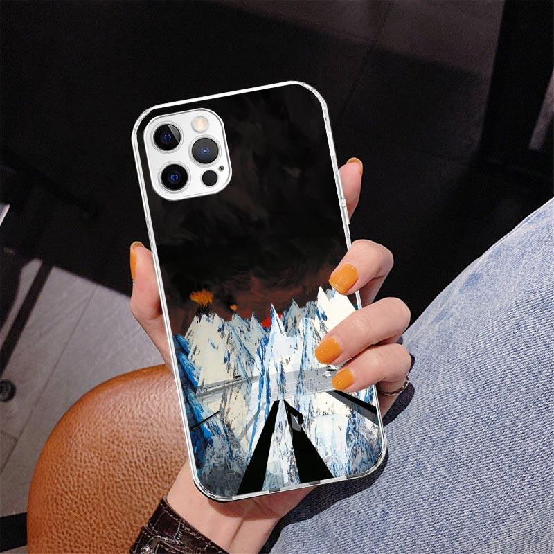 Bnad R-Radiohead Fodral För iPhone 17 Air 16 Pro Max 16E 15 + 14 Plus 11 12 13 Mini 7 8 SE Gåva Print Cover Fundas