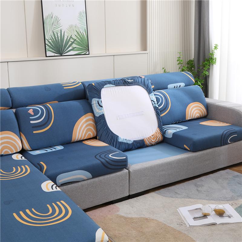 Elastic Sofa Seat Cover for Living Room Soft Couch Cover Full Wrap Backrest Cover Cushion Cover