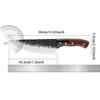 Carving Knife Chef Knife Stainless Steel Knife Two-Tone Wooden Handle Kitchen Knife Bbq Knife Handmade Professional Knife