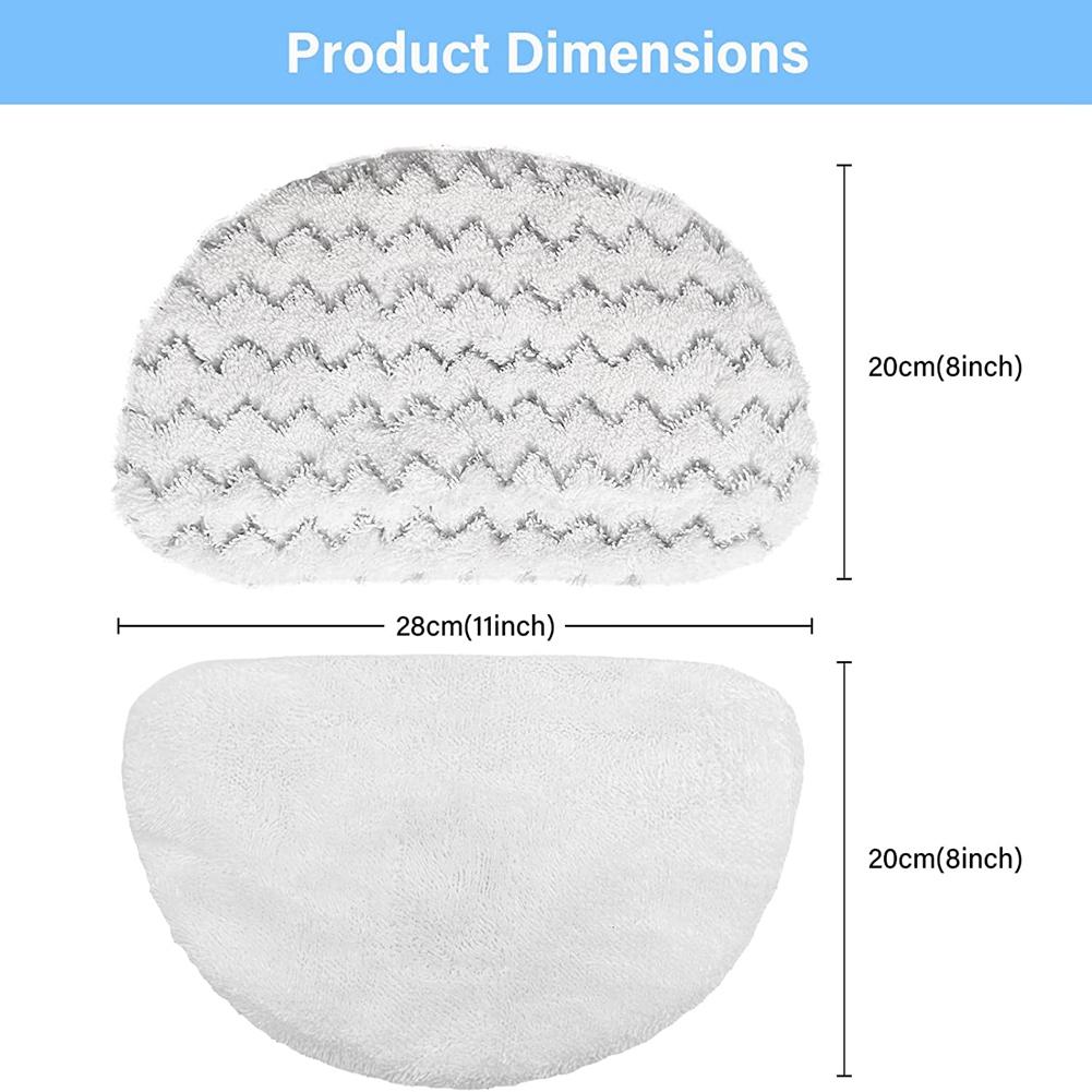 T02C!Replacement Parts Mop Pad Compatible For Bissell 1940 1440 Powerfresh Steam Mop Accessories Mop Cloth Pad