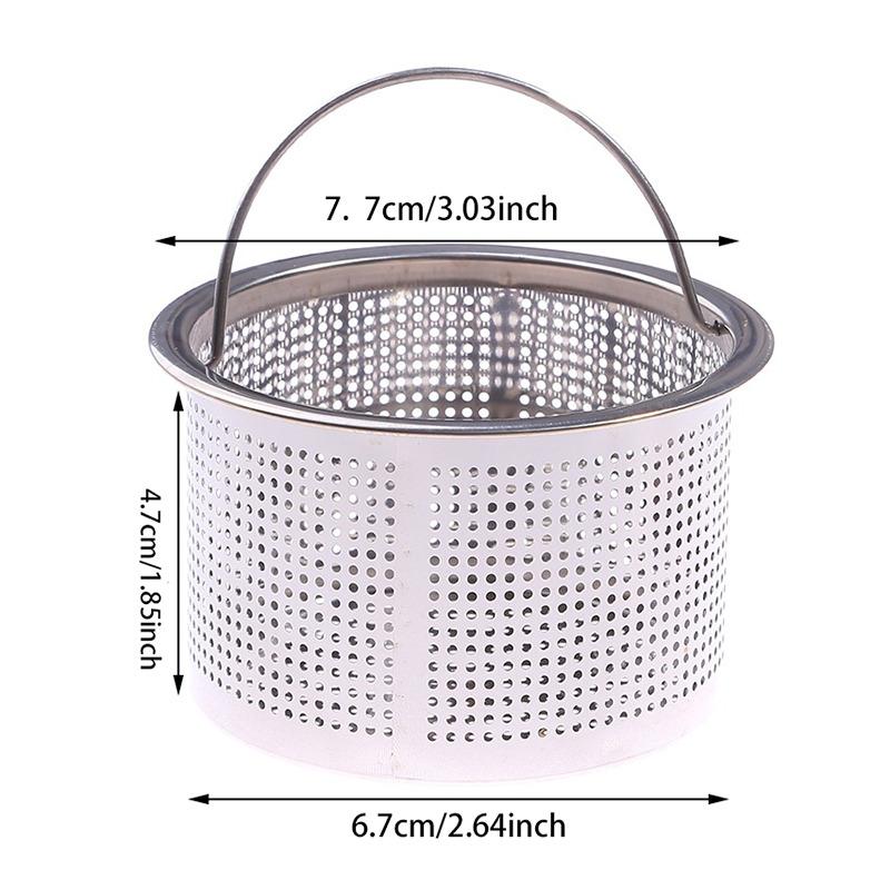 Water Sink Filters Sink Mesh Strainer Kitchen Tool Stainless Steel Bathroom Floor Drains Cover Shower Hair Catche Stopper Tools