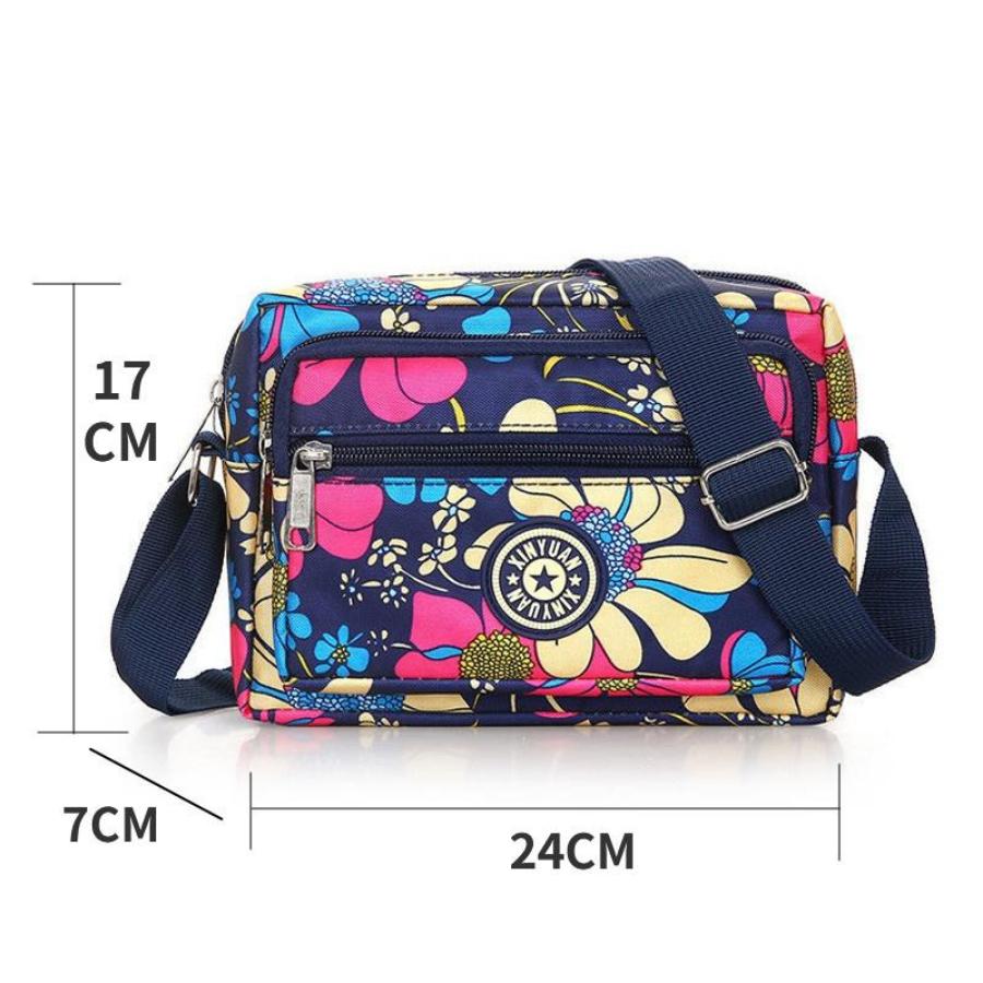 Modische bedruckte Umhängetasche, Reisetasche aus Nylon, Tasche mit dieser Umhängetasche für Damen