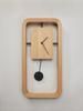 Wall Clock Brief Quartz Clocks Swingable Pendulum Times Creative Silent Loudspeaker Mute Watches Hours