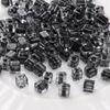 High quality Dark Black Crystal Czech Glass Beads Loose Seed Beads for Earring Bracelet DIY Jewelry Craft Accessoreis Making