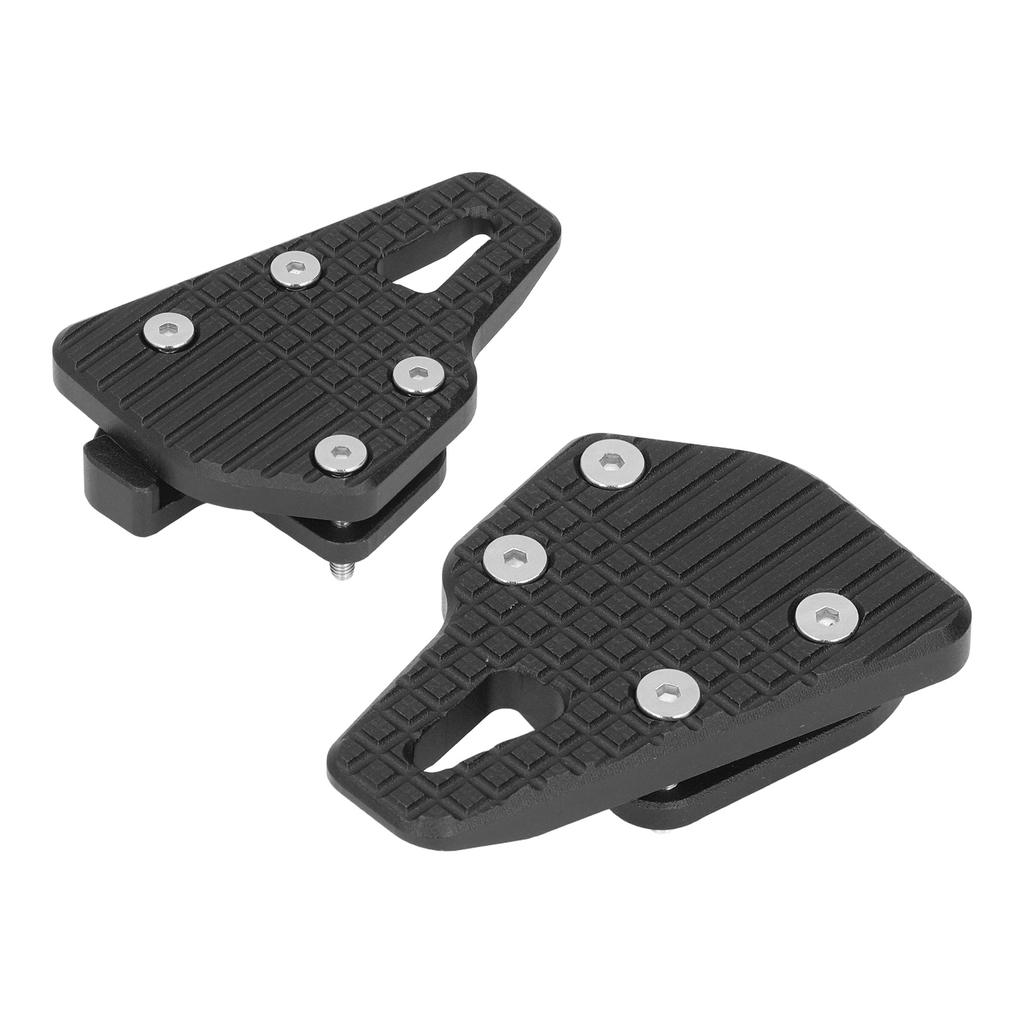 Motorcycle Rear Brake Lever Foot Pedal CNC Aluminum Alloy Enlarge Extension Plate Pad Replacement for F900r 2019‑2021Black