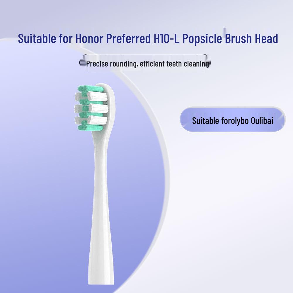 Replacement Heads for Honor Choice Little Popsicle H10-L Electric Toothbrush - Adult Soft Bristle
