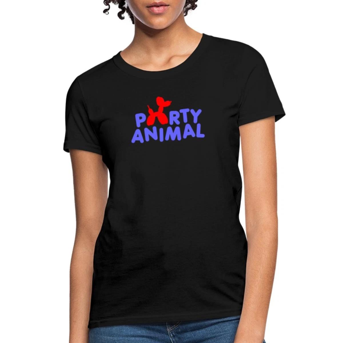 Party Animal Balloon Dog Women s T-Shirt S