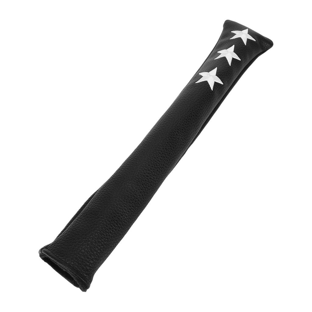 Alignment Stick Cover Water Proof PU Plush Lining Star Embroidery Alignment Stick Protector Case for Outdoor Training