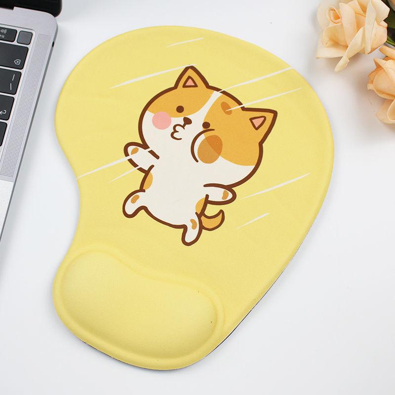 Creative Cartoon Silicone Wrist Rest Mouse Pad & Keyboard Hand Rest - Cute Desk Mat