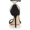 Salvatore Ferragamo Ines X5 Womens Suede Dressy Heels Nero Suede