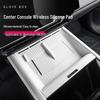 Silikonmatte für die Mittelkonsole des Autos mit kabellosem Laden, Passend für Lynk & Co 08 Zubehör, Tür- und Schalenmatte